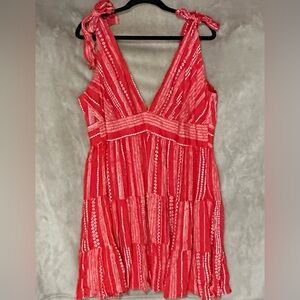 Savanna Jane Vibrant Red Mini Dress